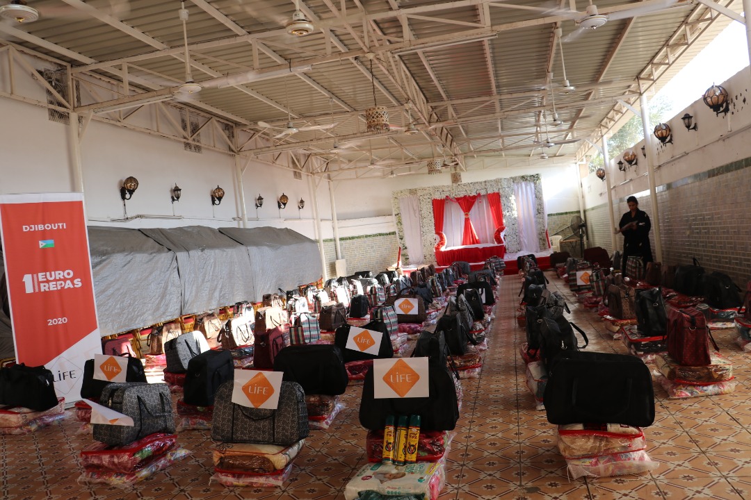 مكتب الوصول الإنساني في جيبوتي ينفذ عددا من الخدمات الإغاثية للاجئين اليمنيين والمحتاجين في المجتمع المحلي الجيبوتي