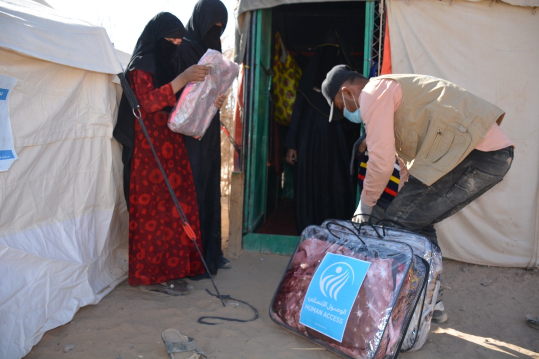 كسوة الشتاء اليمن الوصول الانساني