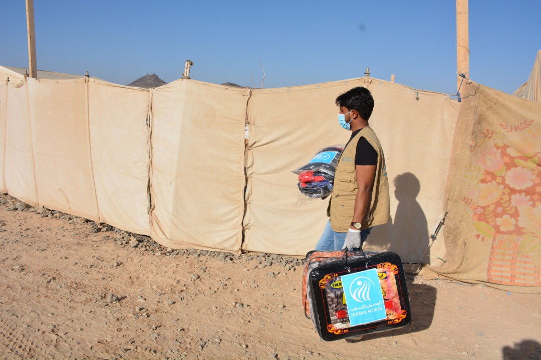 كسوة الشتاء اليمن الوصول الانساني