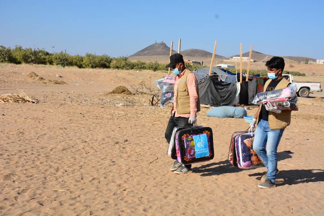 كسوة الشتاء اليمن الوصول الانساني