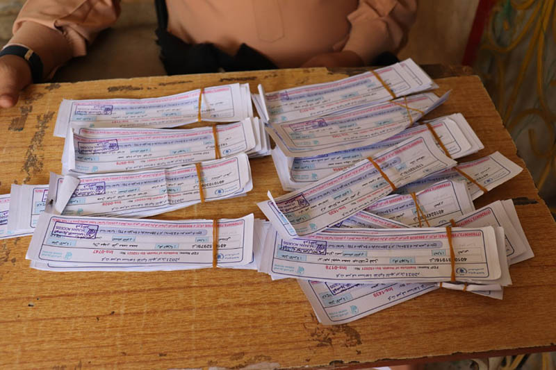 مساعدات برنامج الاغذية العالمي تعز