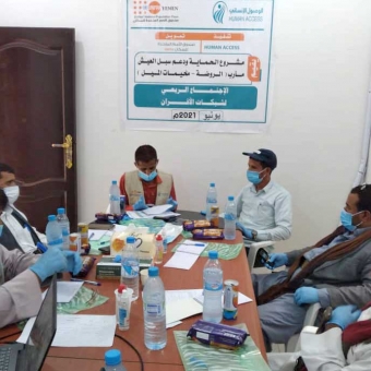 انعقاد الاجتماع الربعي الثاني لأعضاء شبكة الأقران المجتمعية في مأرب 