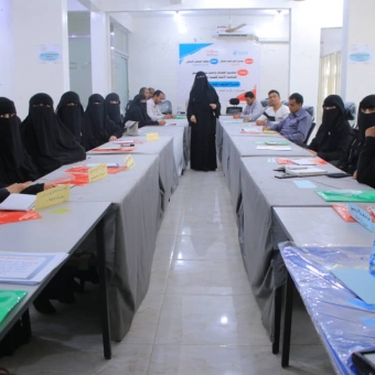 تدشين الدورة التدريبية لكادر المساحات الآمنة في محافظة مأرب