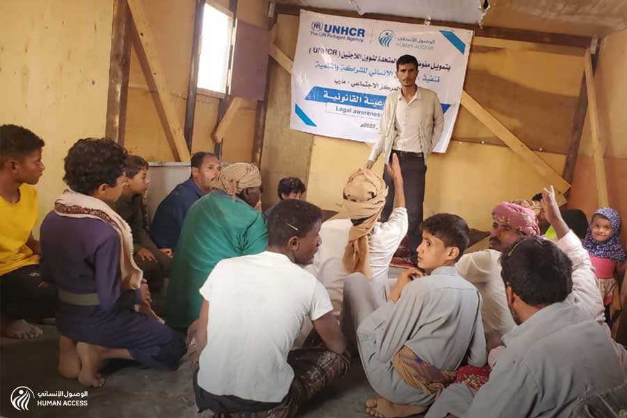 النازحين مأرب