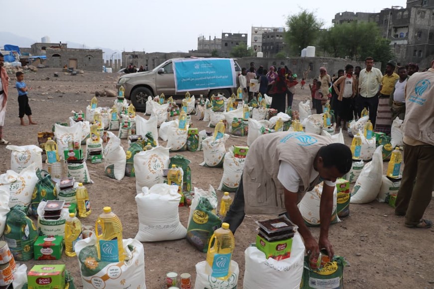 استجابة طارئة من الوصول الإنساني لإغاثة متضرري السيول في لحج