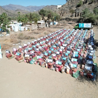 دعم حيوي لـ 223 أسرة نازحة لمواجهة موجات الصقيع